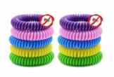 10 x starmo Mückenschutz Armband dauert bis zu 250 Stunden wasserabweisend ideal für Camping Urlaub Familie
