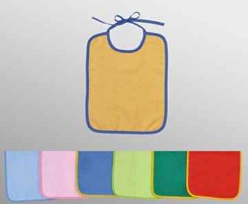 20 x Lätzchen Frottee Top Qualität zum Binden 25 x 30 cm bunt sortiert