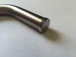 2er Wesco Relingsystem 16mm Endkappe modern Chrom