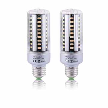 2pcs. Anten® Zeitgenössig E27 15W Mais-Licht Energieeinsparung Leuchtmittel 1480lm 3000-3500K Warmweiß LED Beleuchtung Lampe LED Glühlampe SMD5736*60Leds