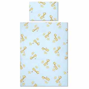 2tlg. Bettgarnitur135x100cm Set Baumwolle Babybettwäsche Kinderbettwäsche Bettwäsche Kinder (D5)