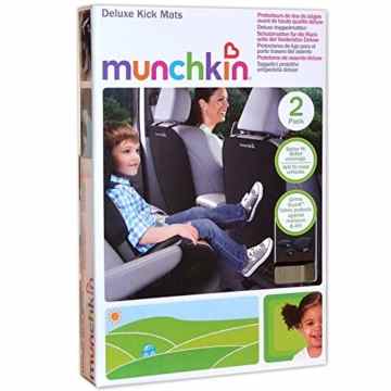 2x Schutzmatte Munchkin für Rückseite der Auto-Vordersitze Rückenlehnenschutz -