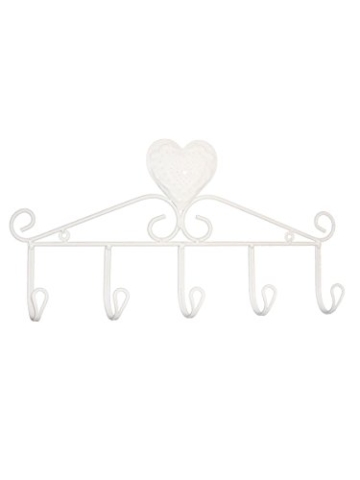 42 x 3 X 21 Eisen Haken 5 cm Herzen Aufh?nger -