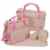 5tlg Babytasche Wickeltasche Mutter Windeltasche 5pcs Nappy Changing Pink -