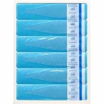 60 Stück Thermometer Schutzhüllen ohne Gleitmittel . Kinder Fieberthermometer Hygiene Hüllen -