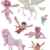7 tlg. Set Fensterbilder – Mia and Me – Sticker Fenstersticker Aufkleber – selbstklebend + wiederverwendbar – Einhorn Yuko Onchao Fensterbild / z.B. für Fenster und Spiegel – Fensterdeko Fensterfolie Kinderzimmer Deko Kinder Mädchen -