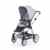 ABC Design – Kinderwagen mit abnehmbarer Babytragetasche, mit 4 Rädern