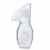 ACRATO Brustpumpe Handmilchpumpen Milchflasche Manuelle Milchpumpe Flasche Komfort aus BPA Frei Lebensmittelqualität Silikon 100ml fürs Milchaufangen