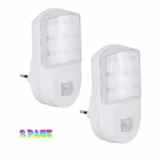 AIGUOZER® Tragbare LED Nachtlicht Nachtlampe 0.6W Bewegungsmelder Lichtsensor Nachtbeleuchtung für Kinderzimmer Babyzimmer Schlafzimmer Kabinett Badezimmer
