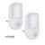 AIGUOZER® Tragbare LED Nachtlicht Nachtlampe 0.6W Bewegungsmelder Lichtsensor Nachtbeleuchtung für Kinderzimmer Babyzimmer Schlafzimmer Kabinett Badezimmer