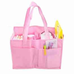 AISI tragbar Multifunktions-Umweltfreundliche Vlies 7 Gitter Space Mumienschlafsack Einsatz Baby Windel Wickeltasche Reisetasche