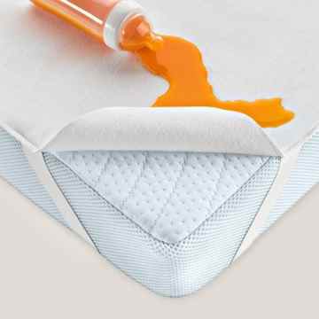 ALVI – Wasserdichte Betteinlage / Matratzenauflage – 70 x 140 cm – Schadstoffgeprüft nach Öko-Tex Standard 100 – beidseitig 100% Baumwolle mit innenliegendem, atmungsaktivem PU-Nässeschutz