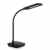 Aglaia 7W Schreibtischlampe LED, Dimmbar Tischlampe mit 6 Helligkeitsstufen und Augenpflege, Touchfeldbedienung und 1 Stunde Auto Timer (Schwarz)