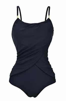Aidonger Damen Badeanzug Plus Size Monokini One Piece für mollige Frau, L-5XL