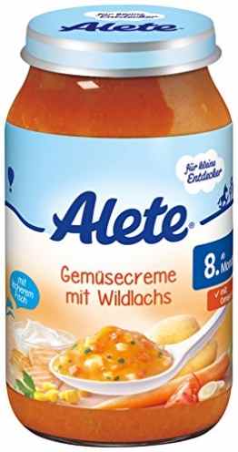 Alete Gemüsecreme mit Lachs