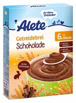 Alete Getreidebrei Schokolade