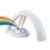 Amteker Regenbogen Projektor LED Licht Reflexion, Magisches Buntes Regenbogen Licht, Kinderzimmer Projektor Licht – Glücklicher Regenbogen – Geschenk für Kinder