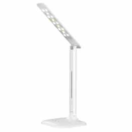 Aneo Dimmbare LED Schreibtischlampe Tischleuchte 4W Augenschutz, 3 Lichtmodi (Lesen, Lernen, Entspannung ) Verstellbar, 5 Helligkeitsstufen Dimmbar, Berührungsempfindlich, Faltbar Leselampe