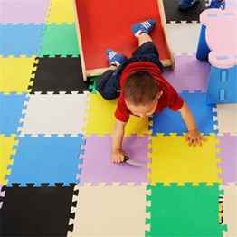Ardisle 18 Stück Eva Verriegelung Soft Foam Kinder Baby Aktivität Spiel Matte Set Fliesen Boden
