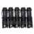Asvert 5 Pack Handheld Mini LED Taschenlampe 3 Mode Blitzlicht Torch Taktische Lampe 300LM Zoomable Lichter