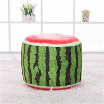 Aufblasbare Hocker Kreative Plüsch Spielzeug 3D Obst Aufblasbare Hocker Obst Hocker Kind Pad , 30*36 cm