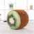 Aufblasbare Hocker Kreative Plüsch Spielzeug 3D Obst Aufblasbare Hocker Obst Hocker Kind Pad , 30*36 cm