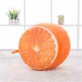 Aufblasbare Hocker Kreative Plüsch Spielzeug 3D Obst Aufblasbare Hocker Obst Hocker Kind Pad , 30*36 cm