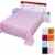 Auralum® hochwertiges Betttuch aus 100% Baumwolle Bettlaken Haustuch ohne Gummizug für Kinder oder alle