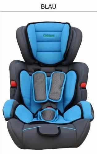Autokindersitz Kindersitz Gruppe I/II/III 9-36 kg ECE R44-04 ab 9 Monate 11 Jahre (Blau)