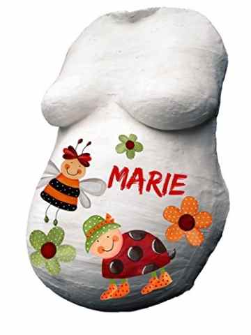 BABY BAUCH Gips Abdruck Set KOMPLETT mit 12 Farben – statt UVP 24,99€, zum Angebotspreis! Babybauch Gipsbauch Gipsbinden Gipsabdruck Schwangerschaft Schwangerschaftsbauch Bauchmaske Bauchabdruck
