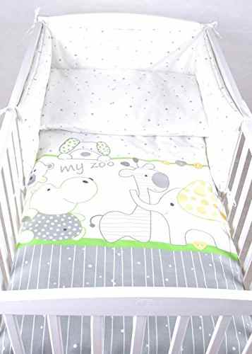 BABYLUX Bettwäsche Bezug 2 Tlg. 100 x 135 cm Kinderbettwäsche Bettwäsche Bettset Babybettwäsche TEDDYBÄREN