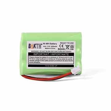 BAKTH Babyphone Akku 900mAh 3.6V ( Ni-MH ) Ersatz-Akku für Motorola MBP33 MBP36 MBP33S MBP36S MBP-33S MBP-36S MBP33BU MBP33P MBP35 MBP36PU MBP41 MBP43 MBP18 CB94-01A Baby Monitor