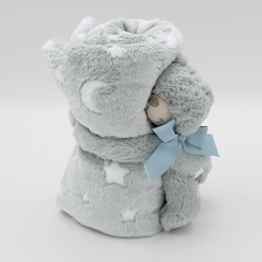 BAYTTER® Baby Einschlagdecke Erstlingsdecke Babydecke aus Flanell für Kinderwagen Buggy Schlafdecke, Mädchen und Junge CE weich und atmungsaktiv, BPA-frei und formaldehydfrei