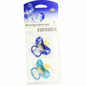 BERUHIGUNGSSAUGER Kirsche Lat.0-6 M.blau/petrol, 2 St