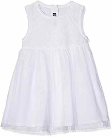 BLUE SEVEN Baby Mädchen Kleid weiß 919011