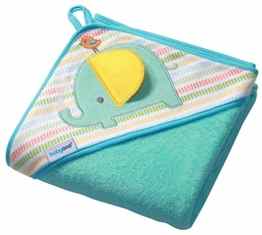 Baby Badehandtuch mit Kapuze FROTTEE / Kinder Kapuzenhandtuch 100x100cm 7316