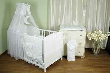 Baby Bettwäsche Set mit Applikation (Bär Ballon)