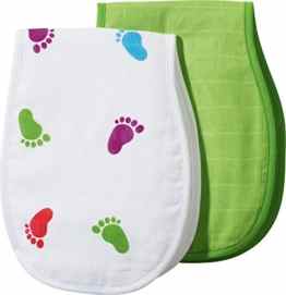 Baby Butt Schultertuch 2er-Pack apfelgrün