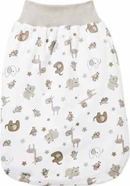 Baby Butt Strampelsack mit Druckmotiv Tiere Interlock-Jersey