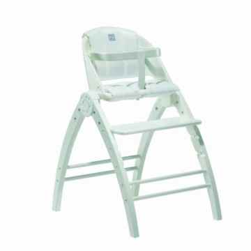 Baby Dan 2653-04-01-85 Angel Hochstuhl – inklusive Bügel und Sitzverkleiner, weiß
