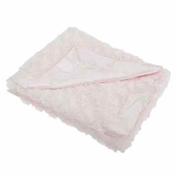 Baby Decke, luxuriöses Plüsch, Satinkante