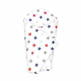 Baby Einschlagdecke 100% Baumwolle Wickeldecke Warm Wattiert Babydecke zum Einwickeln Wickelsack