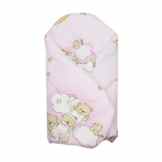 Baby Einschlagdecke Babydecke zum Einwickeln 100% Baumwolle Wickeldecke Warm Wattiert Wickelsack