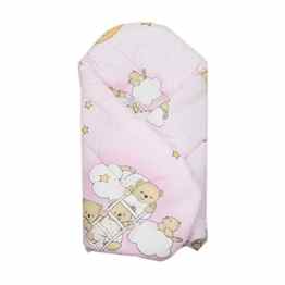 Baby Einschlagdecke Babydecke zum Einwickeln 100% Baumwolle Wickeldecke Warm Wattiert Wickelsack