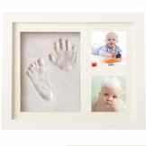 Baby-Handabdruck und Abdruck-Foto-Rahmeninstallationssatz, Sweetauk-Babyparty-Andenken, vollkommenes Baby-Duschen-Geschenk