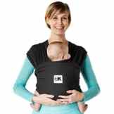 Baby K’Tan Baby-Tragetuch, Medium, Schwarz (Black Breeze)