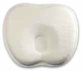 Baby-Kissen für eine natürlich schöne Kopfform – Luxura Active memory foam Baby-Kopfkissen aus hochwertigem Bambusstoff zur Vorbeugung eines Plattkopf / Verformung des Hinterkopfes