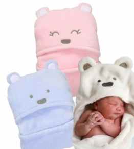 Baby Kuscheldecke – Baby Decke ‚kleiner Bär‘ 97x72cm