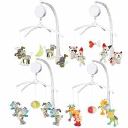 Baby Musikmobile Mobile TIERE für Kinderbett/ Babybett