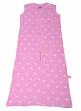 Baby Schlafsack mit Reißverschluss Babyschlafsack ohne Ärmel Sterne Muster Grau IW051